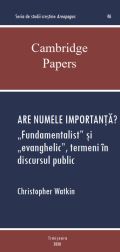 Christopher Watkin - Are numele importanță?