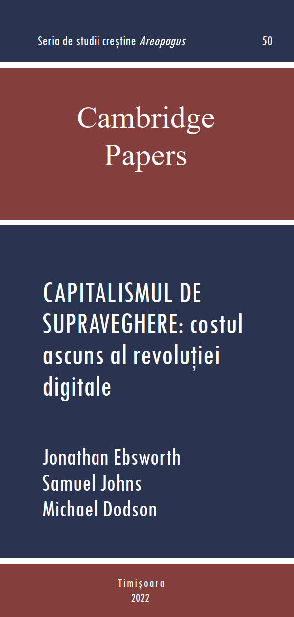 Jonathan Ebsworth, Samuel Johns, Michael Dodson - CAPITALISMUL DE SUPRAVEGHERE: costul ascuns al revoluției digitale